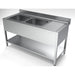 Combisteel 700 Sink Unit Shelf 2 Left 1600