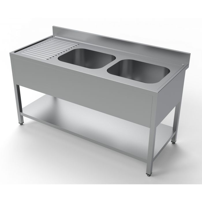 Combisteel 700 Sink Unit Shelf 2 Right 1600