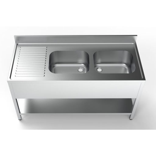 Combisteel 700 Sink Unit Shelf 2 Right 1600