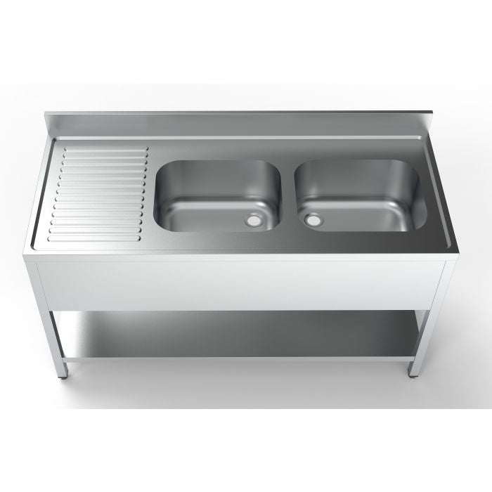 Combisteel 700 Sink Unit Shelf 2 Right 1600