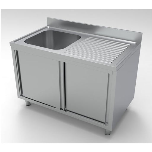 Combisteel 700 Sink Unit Sliding Doors 1 Left 1200