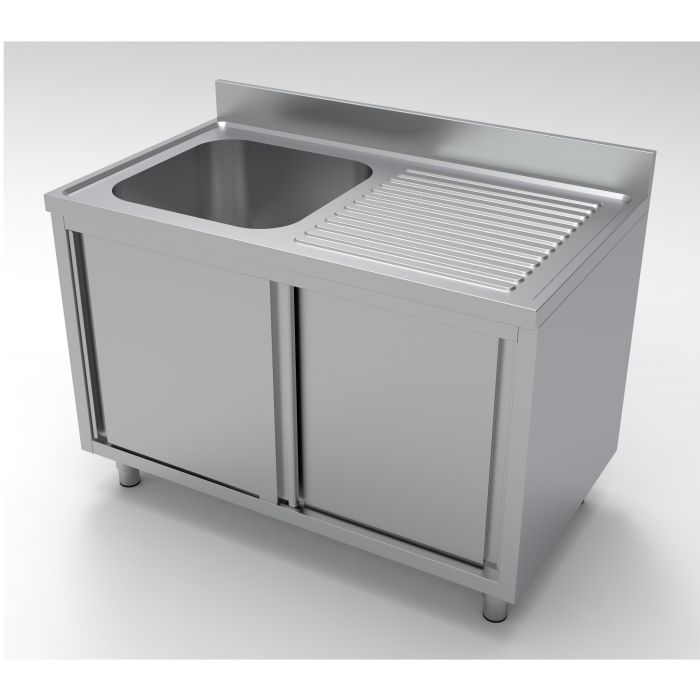 Combisteel 700 Sink Unit Sliding Doors 1 Left 1200