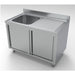 Combisteel 700 Sink Unit Sliding Doors 1 Left 1200