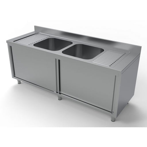 Combisteel 700 Sink Unit Sliding Doors 2 Middle 2000