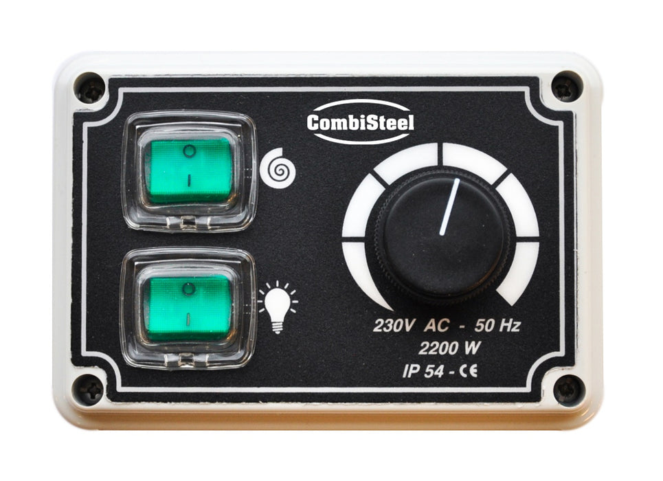 Combisteel speed regulator controller unit for ventilation hood systems