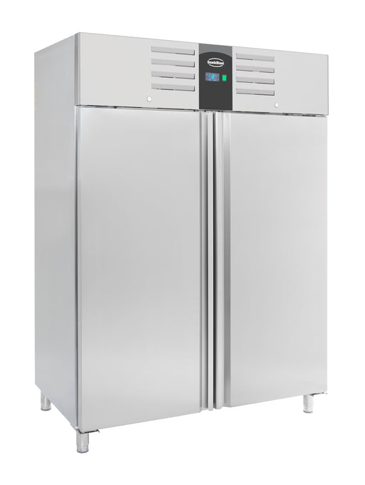 Combisteel stainless steel two door upright freezer, Energy Line model