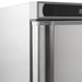 Stainless steel single door tabletop refrigerator with right-hand hinge door view 5