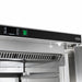 Stainless steel mobile refrigerated banquet trolley with single door and digital temperature display view 5