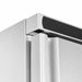 Stainless steel mobile refrigerated banquet trolley with single door and digital temperature display view 6