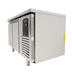 Stainless steel 2 door refrigerated prep counter with digital temperature display view 2