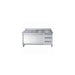 Combisteel 700 Worktable Sliding Doors Drawers Upstand 1800