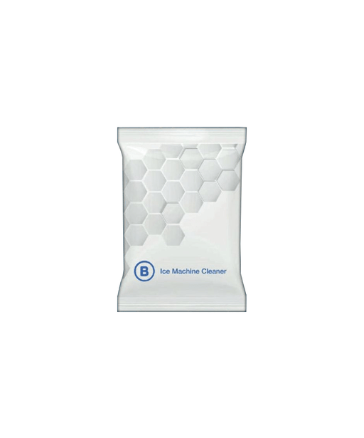 Box of 24 single-dose ice machine cleaner bags from Combisteel