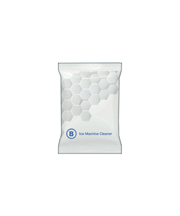 Box of 24 single-dose ice machine cleaner bags from Combisteel