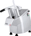 Stainless steel tabletop vegetable cutter with five interchangeable knife blades