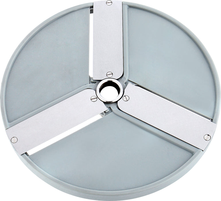 Stainless steel tabletop vegetable cutter with five interchangeable knife blades view 3