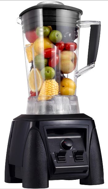 Black Combisteel commercial blender with 2 litre capacity view 5
