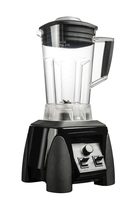 Black Combisteel commercial blender with 2 litre capacity