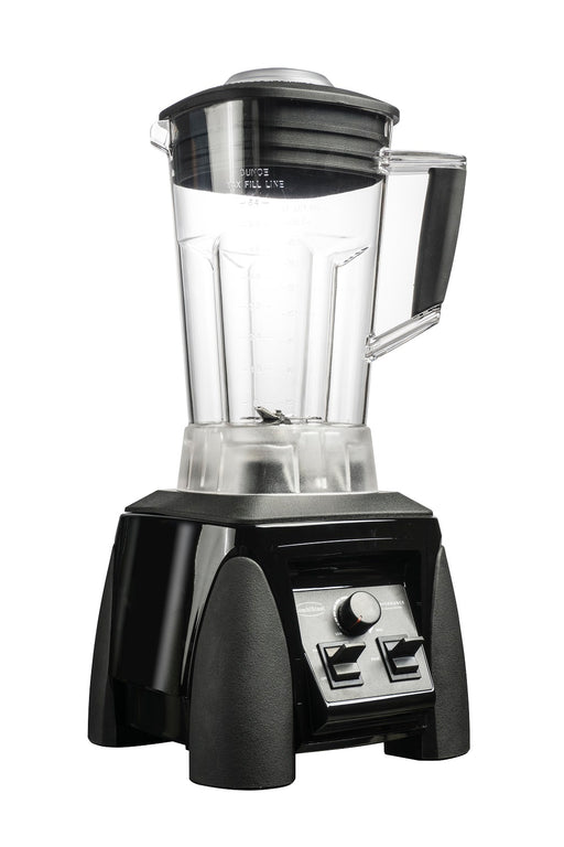 Black Combisteel commercial blender with 2 litre capacity