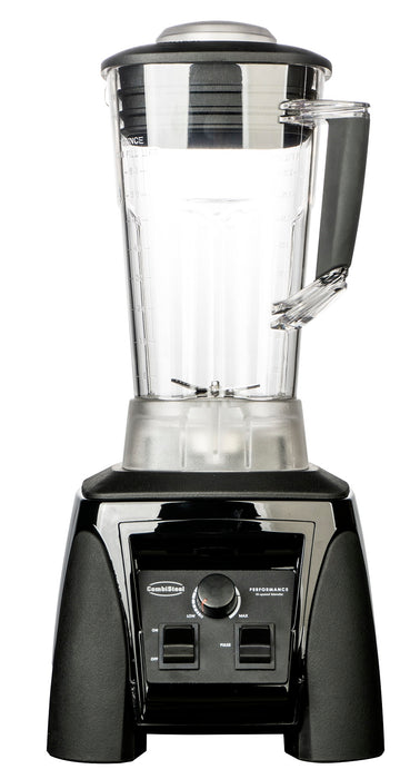 Black Combisteel commercial blender with 2 litre capacity view 2