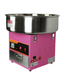 Combisteel MACHINE 520 candy floss machine with red dome and white base view 3
