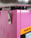 Combisteel MACHINE 520 candy floss machine with red dome and white base view 6
