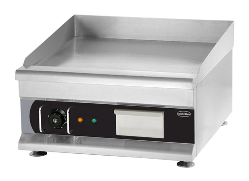 Combisteel Chrome 500 electric griddle with chromed cooking surface and stainless steel body