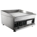 Combisteel TOP 500 stainless steel tabletop electric griddle with smooth cooking surface