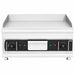 Combisteel TOP 600 stainless steel tabletop electric griddle with knob controls view 2