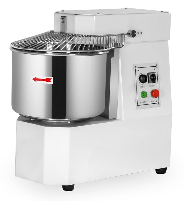 White Combisteel MIXER 30 spiral dough mixer with single-speed operation