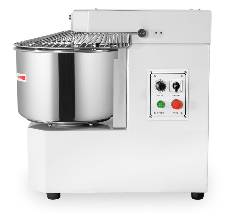 White Combisteel MIXER 30 spiral dough mixer with single-speed operation view 2