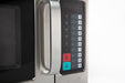 Combisteel 1550W commercial microwave oven, stainless steel finish view 2