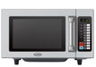 Combisteel 1550W commercial microwave oven, stainless steel finish