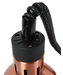 Combisteel CH-04 brass telescopic heat lamp with adjustable height column view 3