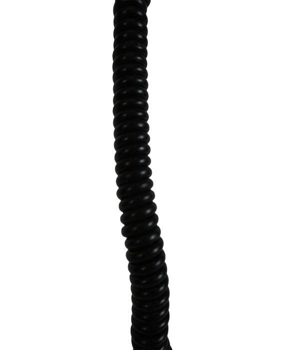 Gold telescopic heat lamp with 240mm diameter reflector and adjustable height stand view 4