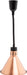 Combisteel CH-02 brass telescopic heat lamp with adjustable stand and reflector