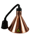 Combisteel CH-02 brass telescopic heat lamp with adjustable stand and reflector view 3