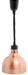Combisteel CH-04 brass telescopic heat lamp with adjustable height column
