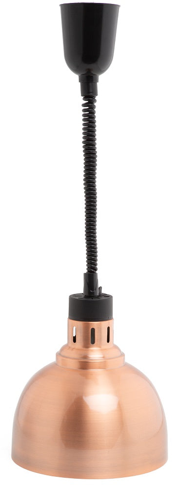 Combisteel CH-04 brass telescopic heat lamp with adjustable height column