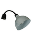 Silver telescopic heat lamp with adjustable stand and lamp head view 4
