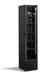 Combisteel NAP-150 narrow black glass door display fridge front view