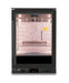 Black stainless steel dry age cabinet with single right-hinged door and digital temperature control display view 2
