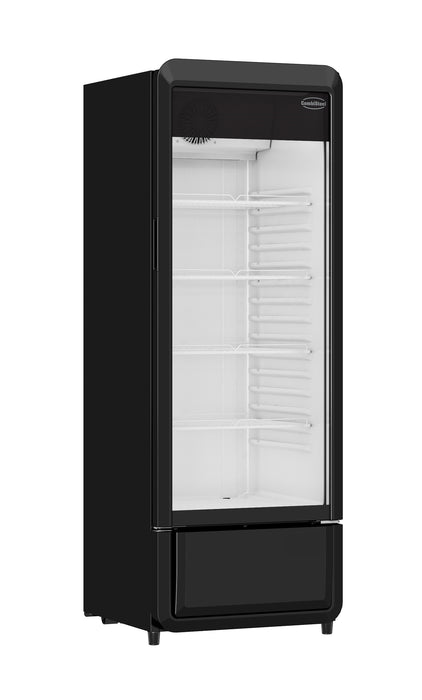 Combisteel PIB-240R single glass door display fridge front view