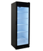 Combisteel PIB-360R single glass door upright display fridge with black exterior view 5