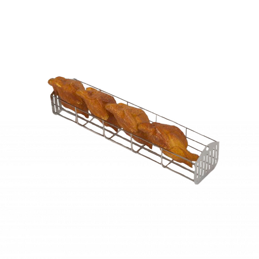 Stainless steel basket for Combisteel chicken grill, 630mm wide