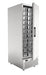 Stainless steel upright ice cream storage freezer with single door and digital display view 2