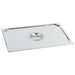 Stainless steel 1/9 GN container lid