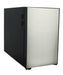 Black and stainless steel countertop milk cooler with integrated container and 7mm milk outlet. view 3