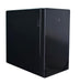 Black countertop milk cooler with touch screen control and milk container, 220mm wide