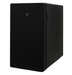 Black countertop milk cooler with touch screen control and milk container, 220mm wide view 3