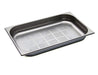 Stainless steel perforated 1/2 GN container, 150mm deep